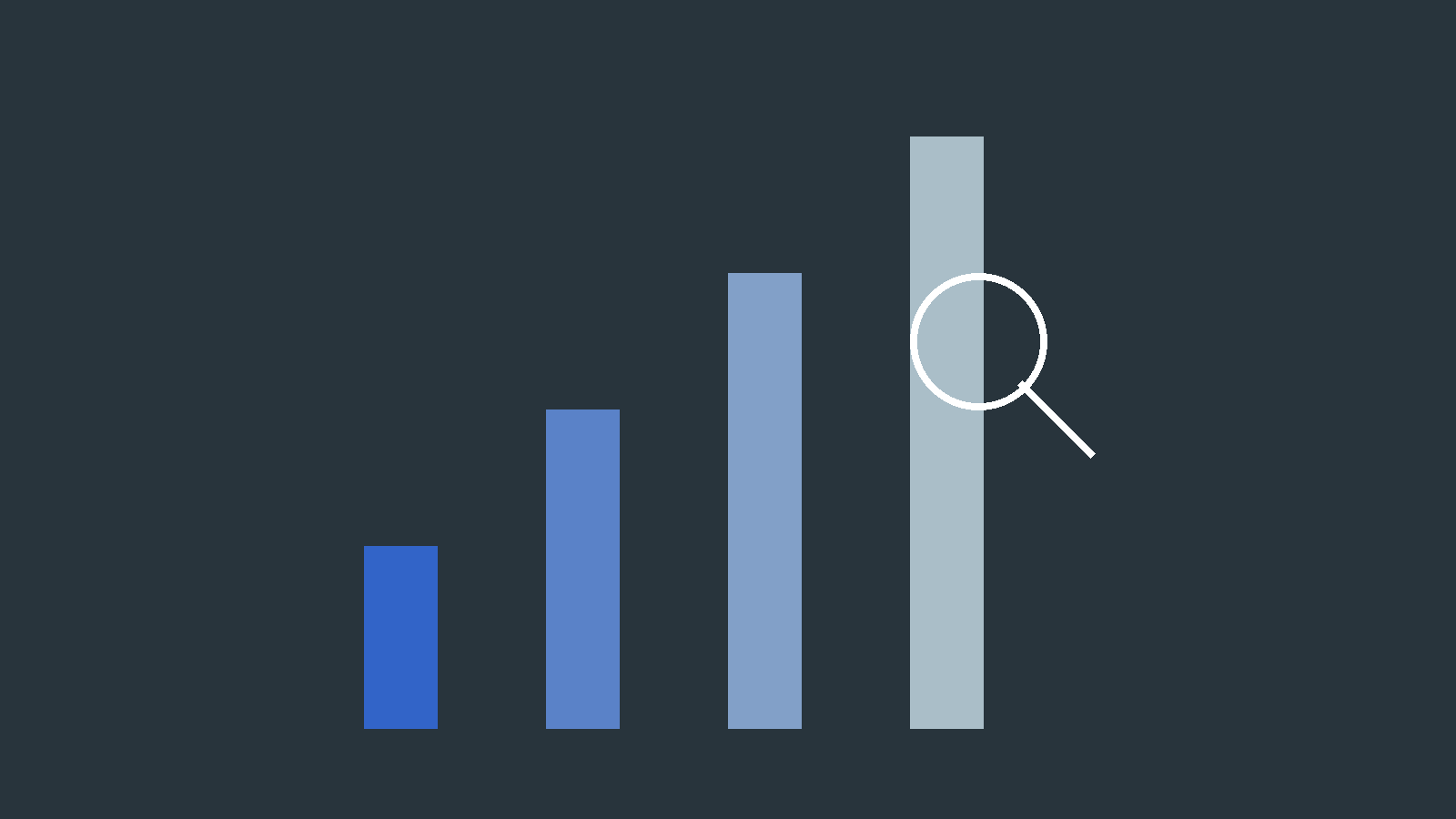 Lupa nad wynikami wyszukiwarki symbolizująca optymalizację SEO